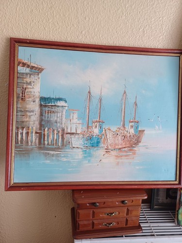 Tableau peinture sur toile - tableau,