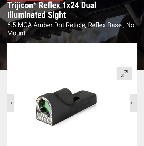 Trijicon acog reflex - reflex, dual