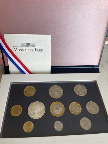 France coffret fdc monnaie - france,