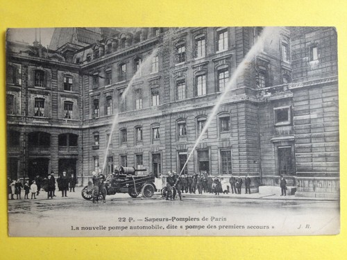 Cpa france sapeurs pompiers - sapeurs,