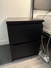 IKEA bed side table color black, Not damaged, looks brand new.