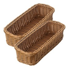  2 Pcs Panier Plastique