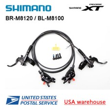 SHIMANO XT BL-M8100 BR-M8120 4 Pistons Disc Ice Tech Hydraulic Brake Set