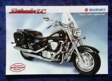 Suzuki VL 1500 LC Intruder Highway Star brochure 2002, 4 pages
