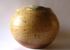 Grand vase en grès pyrité