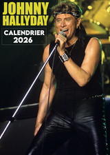 NEW: BIG JOHNNY HALLYDAY CALENDAR 2026!