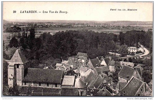 Lavardin vue du - lavardin,