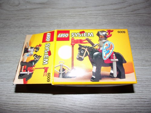 Lego 6009 black knight - black, complet
