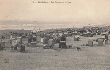 Berck plage Les cabines sur la