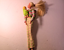 Cool Sitter Teen Skipper Barbie Doll  1998 Vintage Mattel With Both Babies
