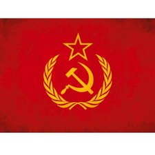 Surface de découpe en verre Union Soviétique 28.5 x 20 cm