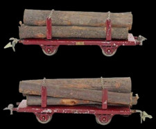 LR Train O Scale Wood Carrier Wagon / Antique Toy