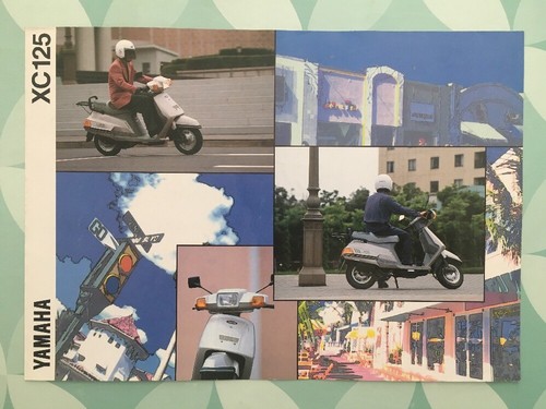 Brochure scooter yamaha - brochure, 125