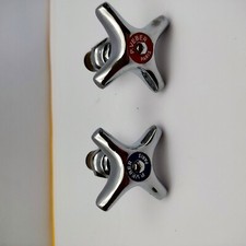 Ancien robinet laiton chromé