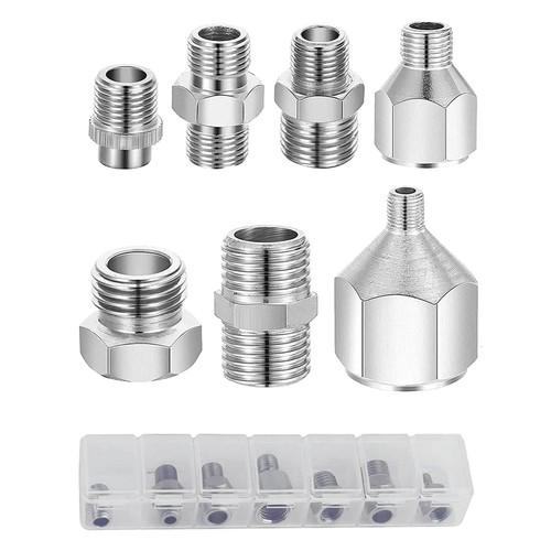 Piece airbrush adapter set - 7-piece,