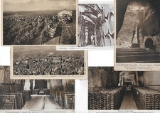 lot de 6 cartes postales