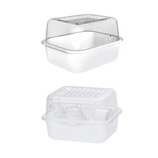 Cage respirante pour hamster, hérisson, furet, cochon d'Inde, habitat pour