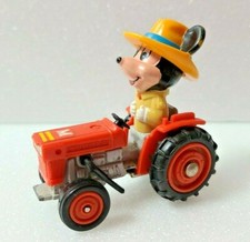 Petite voiture jouet Mickey Mouse TOMY ancienne