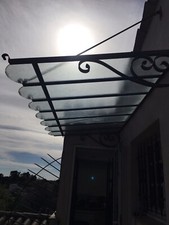 marquise en fer forgé