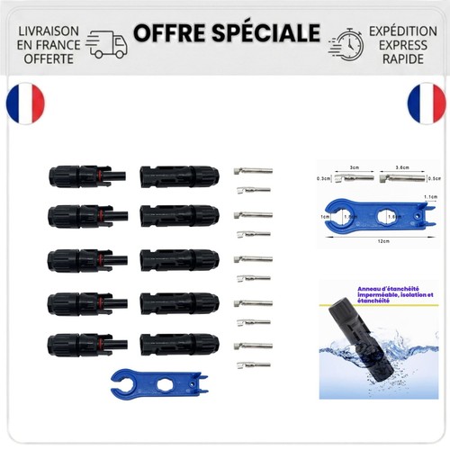 Connecteurs panneau solaire