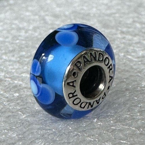 Pandora murano glass - pandora, blue