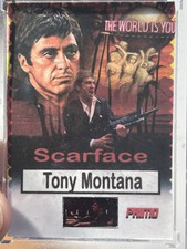 Custom Card Scarface Tony Montana 35mm Movie Relic Non- Auto Non-kaboom