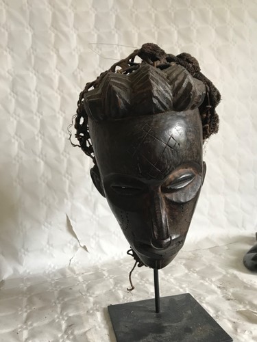 Masque mwana pwo - -, tchokwe-