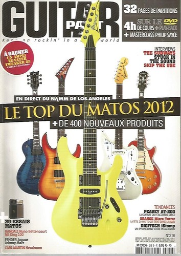 Guitar part 216 - n°216, matos