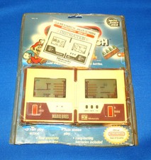 80s MARIO BROS. NINTENDO GAME & WATCH ELECTRONIC HANDHELD BLISTER CARD 1980s DS