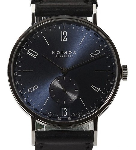 Nomos tangente cadran bleu - tangente,