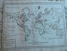 Carte issue atlas - , 1817