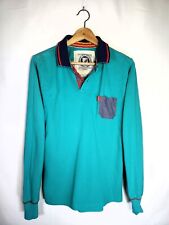 Polo manches longues turquoise J&JOY Taille S