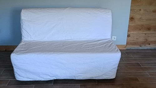 Canapé convertible blanc - canapé,