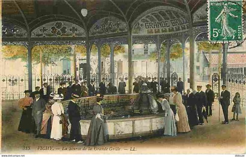Antique postcard vichy - -, 03
