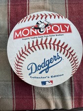 Monopoly: Dodgers Collector's  Edition Round Box, Board Game. Hasbro.