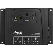 Steca Solsum 0808 Régulateur de charge solaire 12 V, 24 V 8 A