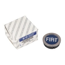 Cache Moyeux Original Fiat Chrome Bleu Barchetta Grande Punto Panda 51716379