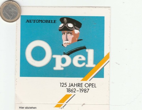 Autocollant automobile opel - autocollant.,
