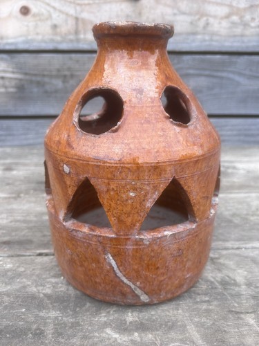 Terre cuite photophore lampe - cuite,