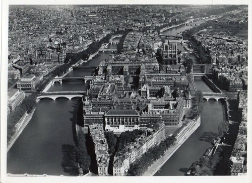 Paris vue aérienne - ,