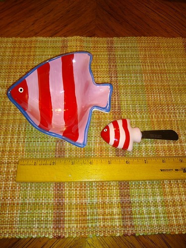 Fish shaped snack dip - fish,
