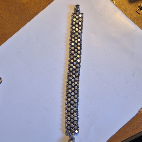 Bracelet femme maille métal