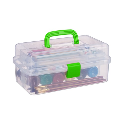 Boîte plastique transparente