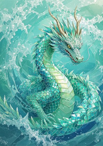 Photo dragon d - dragon, d’eau