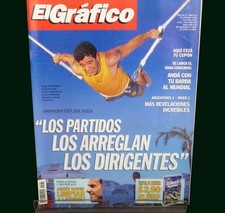 DIEGO MARADONA - El Grafico # 4084 Magazine Argentina 1998