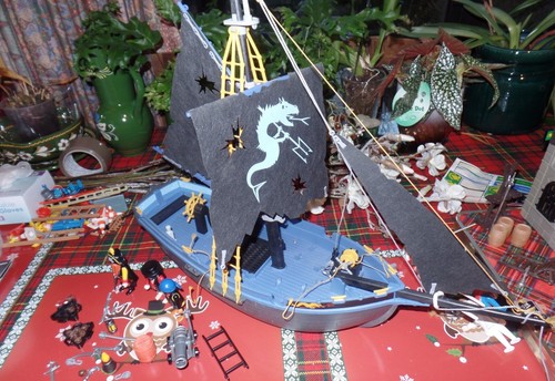 Playmobil bateau pirates - -,