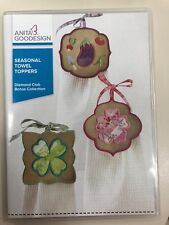 Anita Goodesign Projects Embroidered Seasonal Towel Toppers