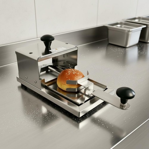 Coupe pain hamburger - coupe-pain,