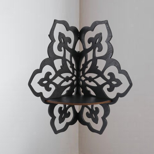 étagère angle décorative - Étagère, d'angle