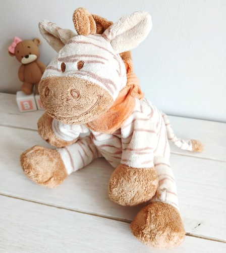 Noukie doudou peluche zèbre - noukie's,